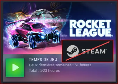 Pourquoi Rocket League n'est plus sur Steam