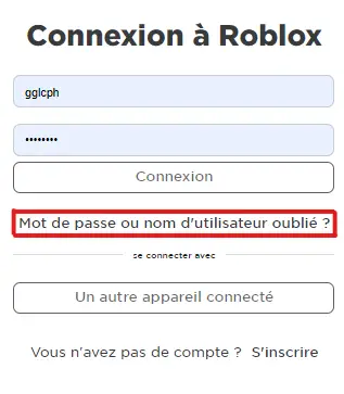 Как найти свой пароль Roblox: Домашняя страница